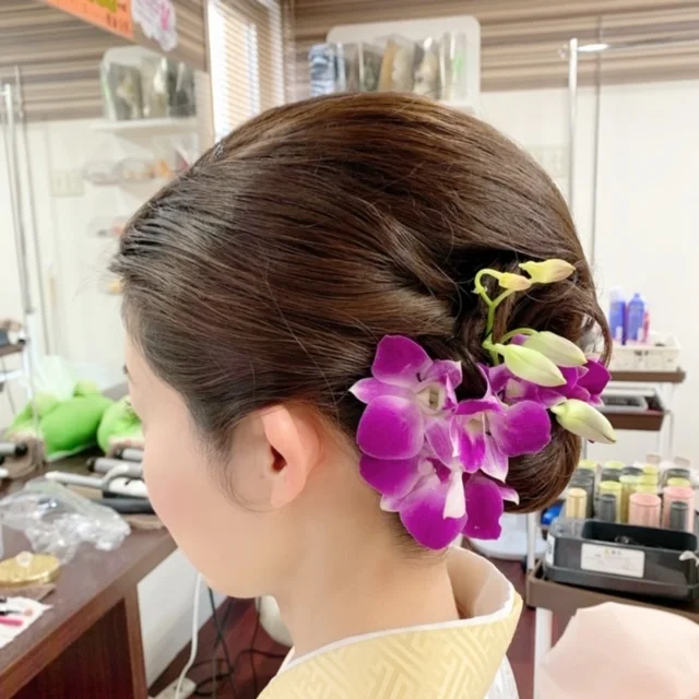 ☆ボブスタイルのヘアアレンジ～着物編～☆