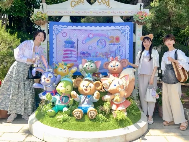 40代のディズニーコーデ、40代の大人ディズニーの楽しみ方