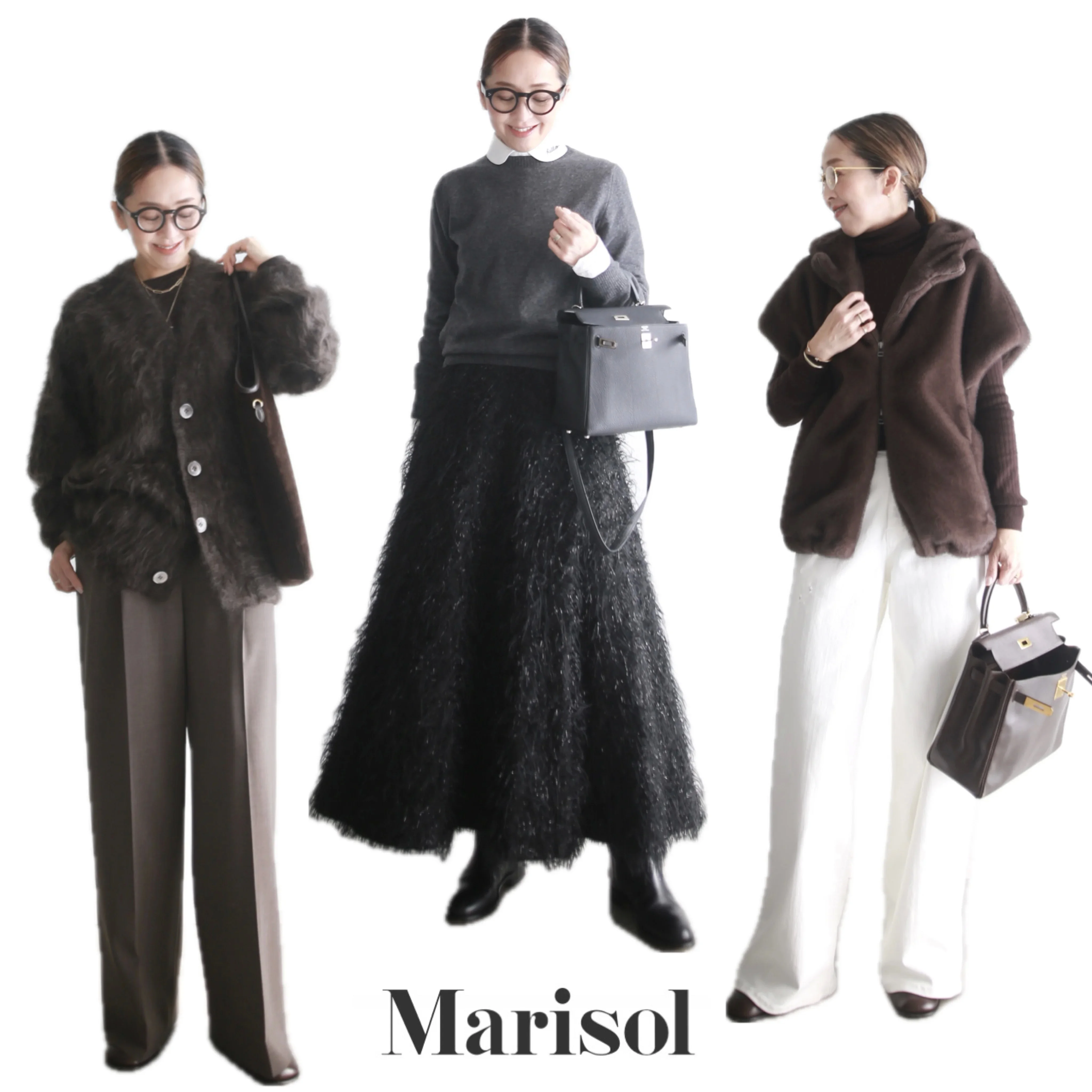 【人気記事ランキング10】ブロガーbemiの新年の華やかスタイルから冬のお散歩コーデまで