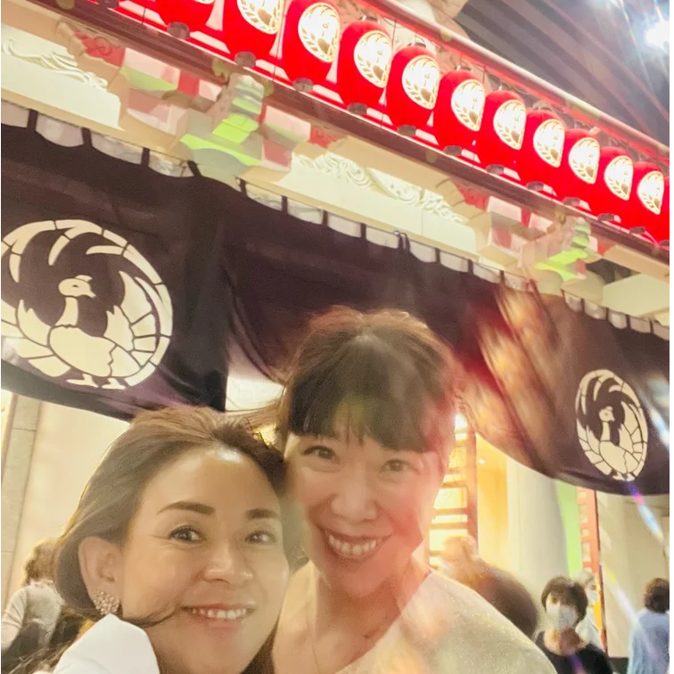 SHIHOのデジカメ日記　友人と一緒に歌舞伎へ