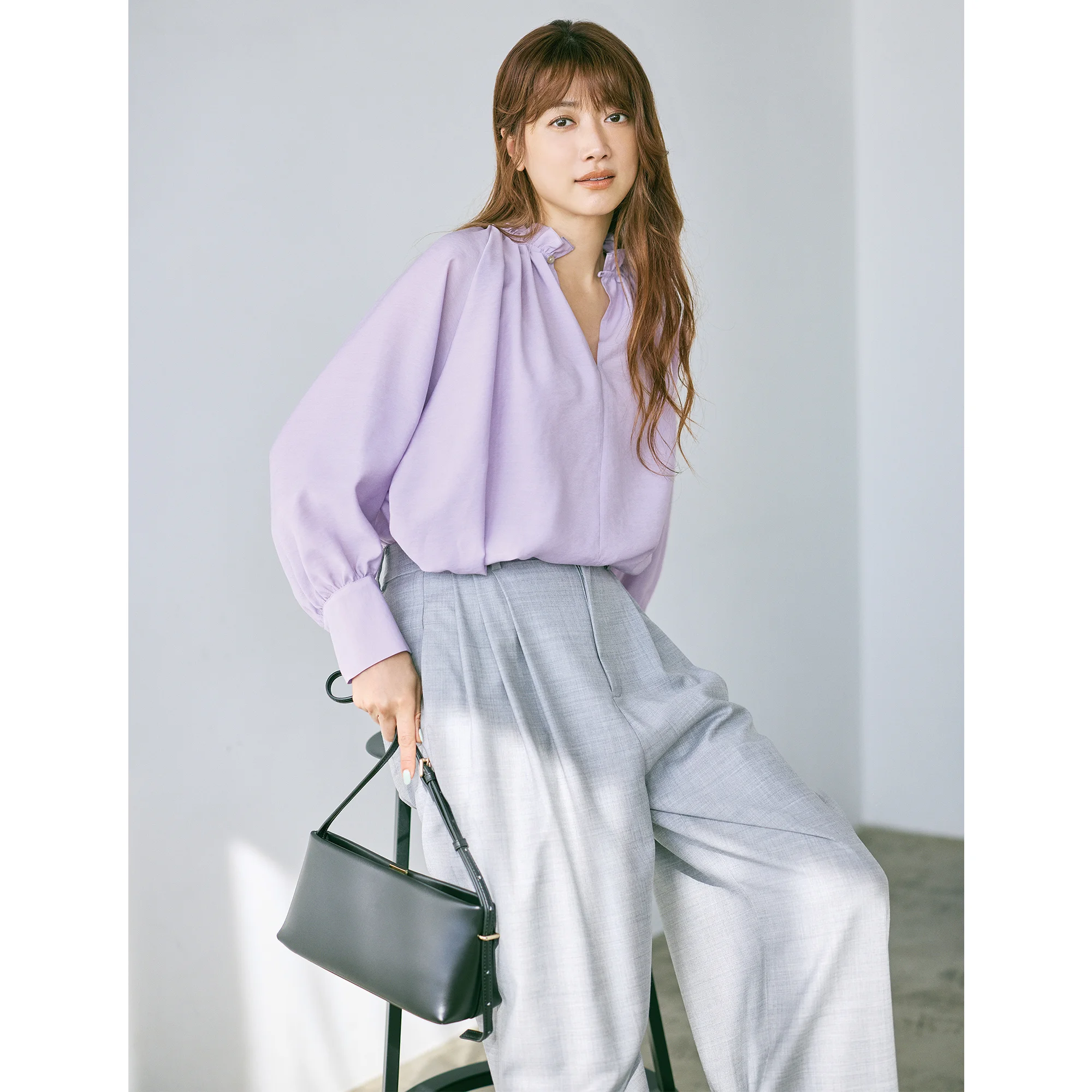 【Instagramフォロー＆いいねでプレゼント】M7daysの新作「フリルギャザーブラウス」_1_1