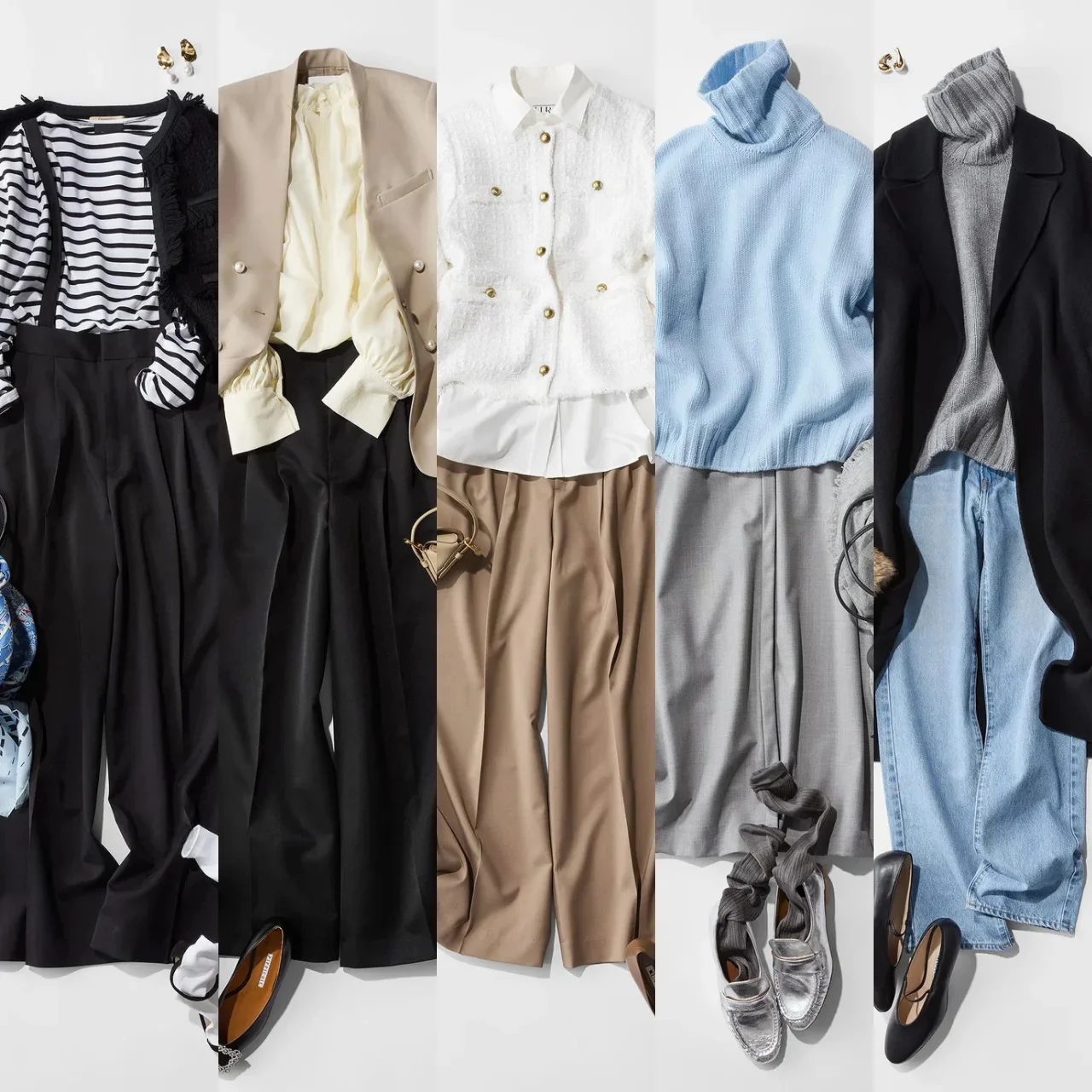 先週の「明日のコーデまとめ」