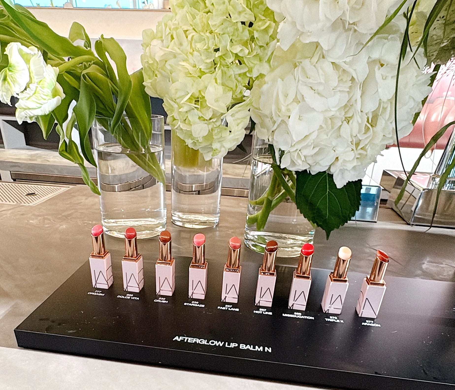 ナーズ　NARS　新作発表会　2026　春新色　NARS アフターグロー リップバーム N