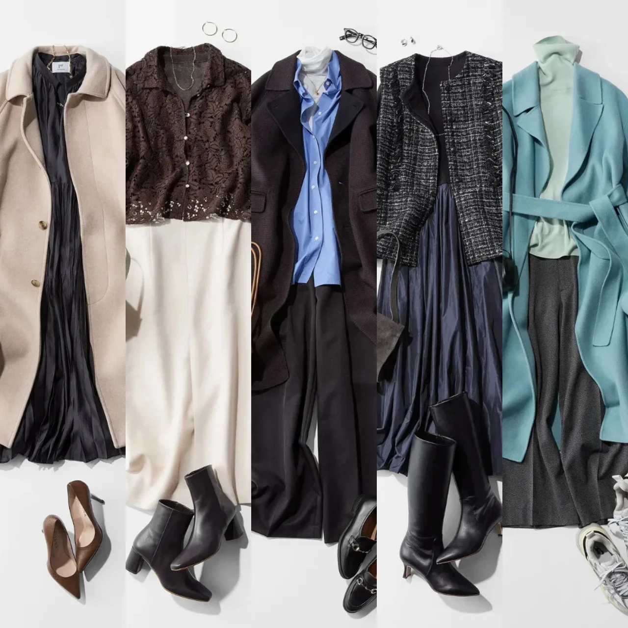 先週の「明日のコーデまとめ」