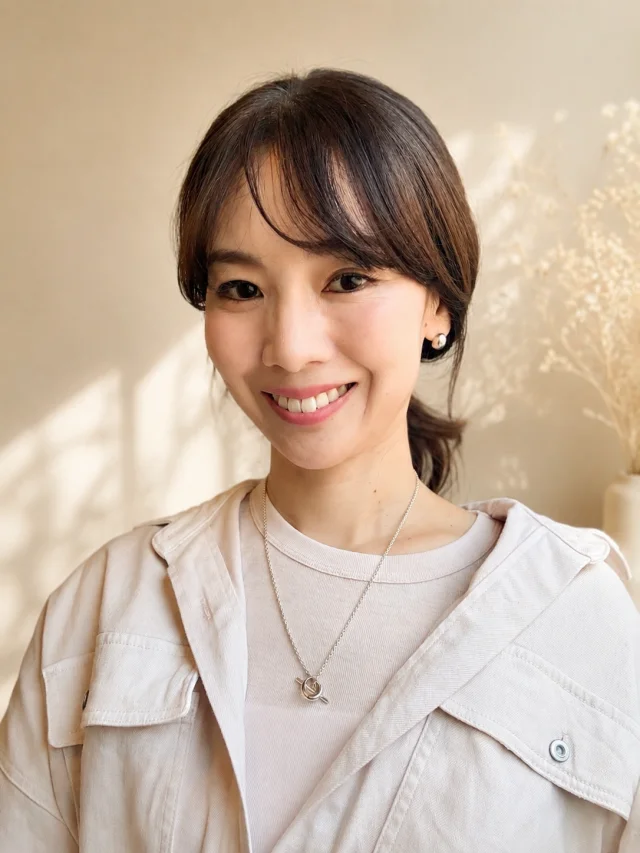 甘トップスを大人顔にするシルバーアクセ_1_4