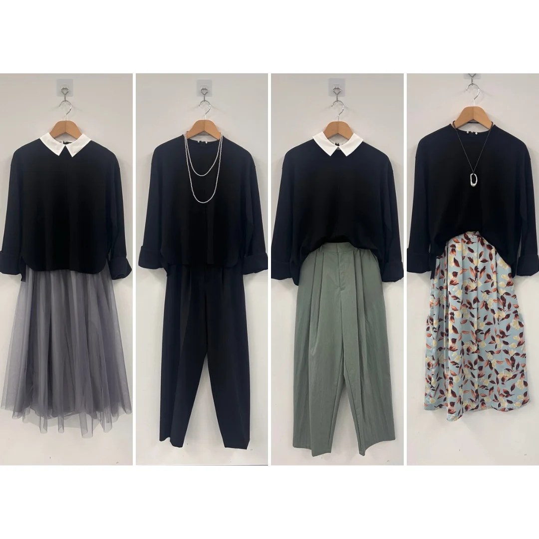 ウエストインでもアウトでもOK の「襟つき２WAYトップス」なら着回し力抜群！【Marisol編集長SUGIMOTOの「いつでもHAPPYになれるモト」#07】 