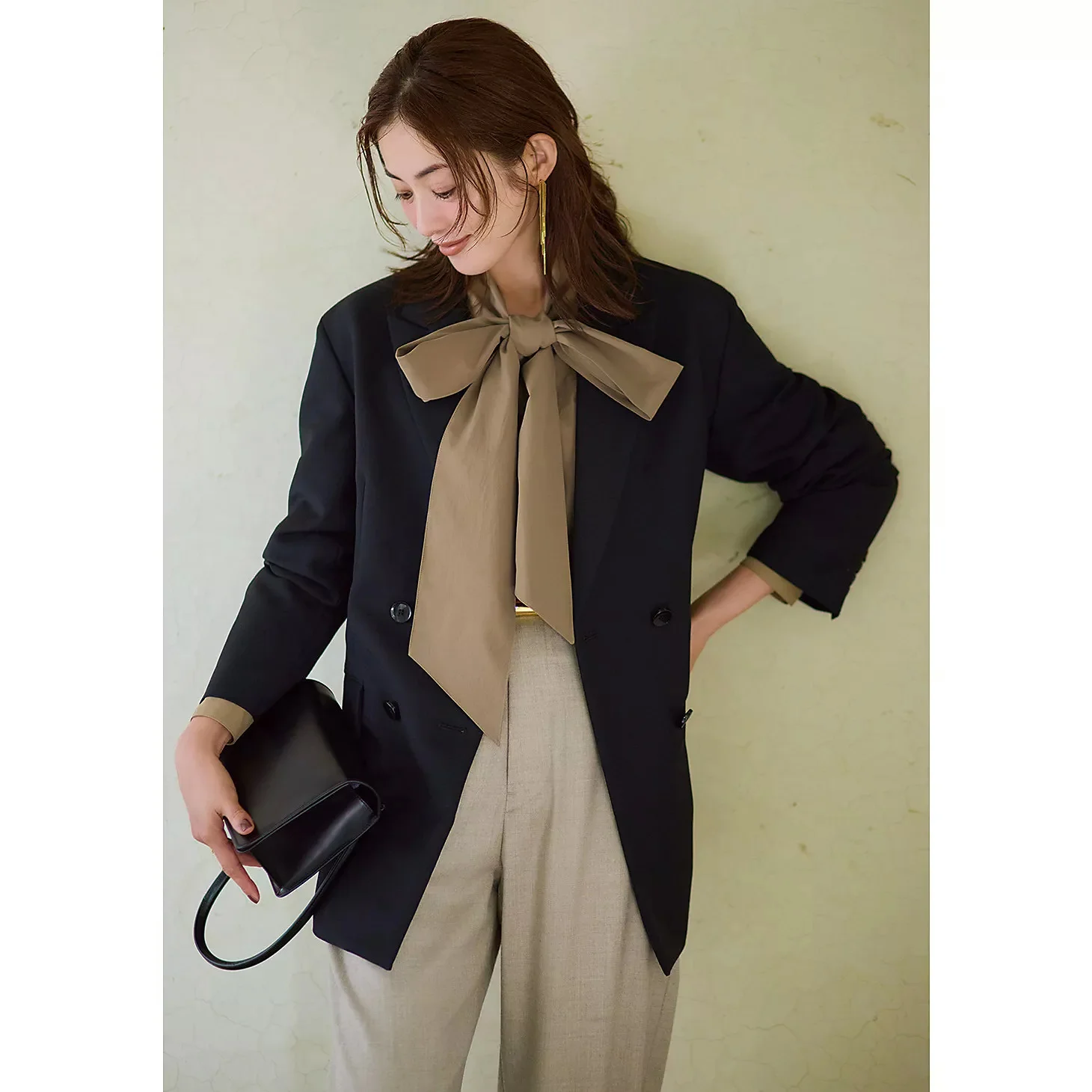 【Instagramフォロー＆いいねでプレゼント】M7days 40代のための 「理想のボウタイブラウス」_1_2