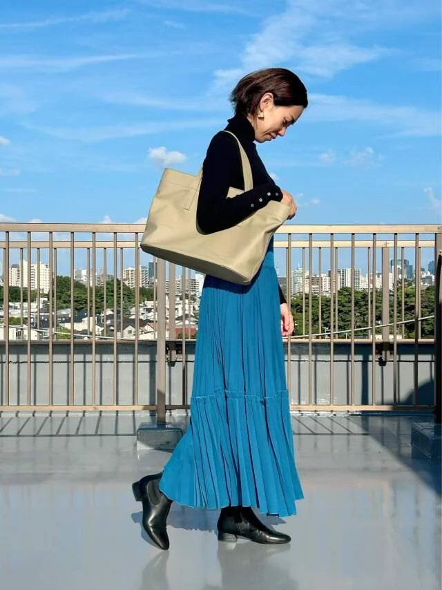 M7days「サボテントート」サボテンレザーバッグ　４０代ファッション