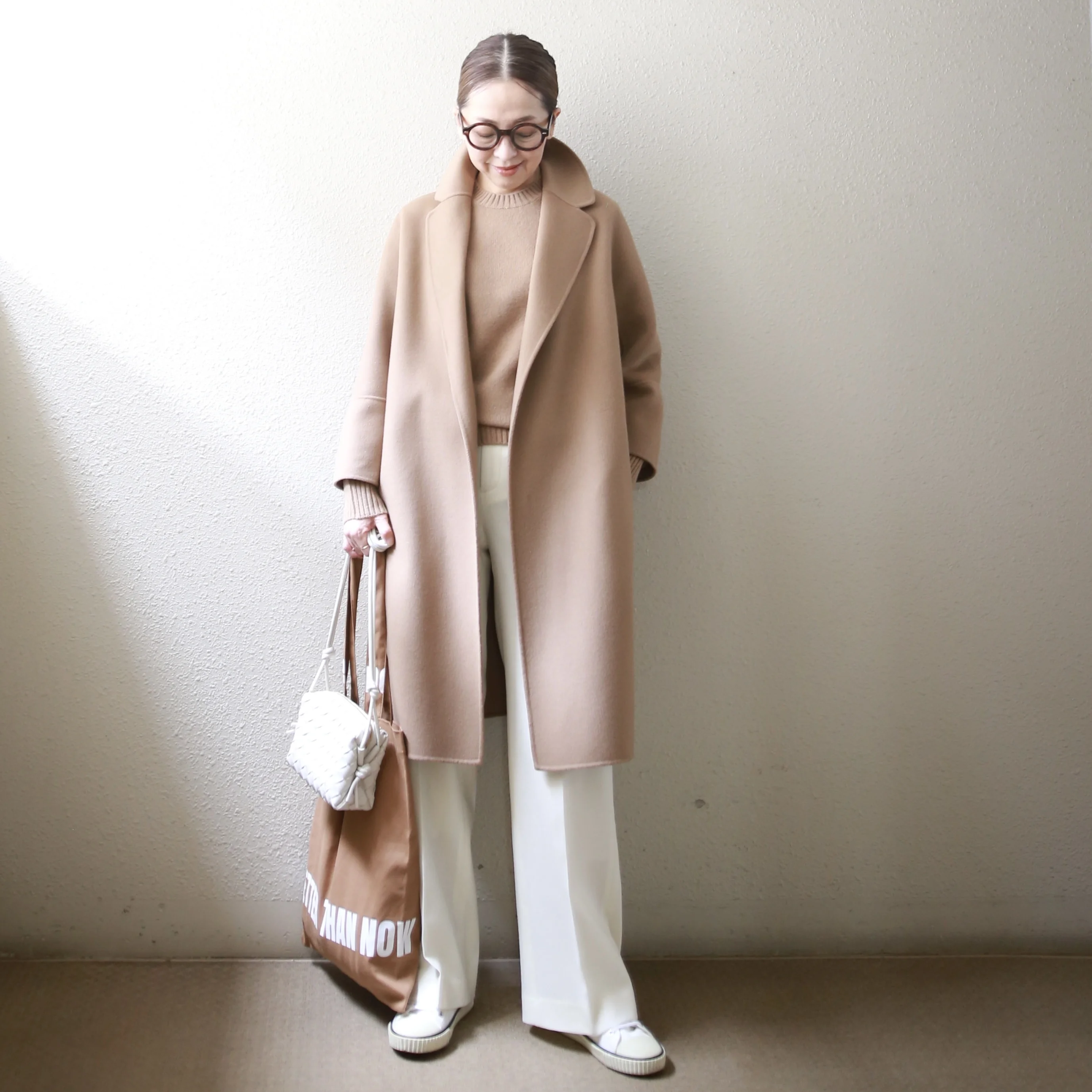 小柄コーデ　deuxiemeclasse  betoupe bottegaveneta