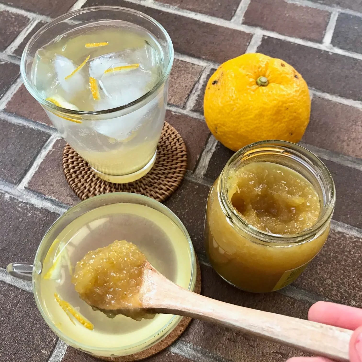 柚子茶の調理例画像