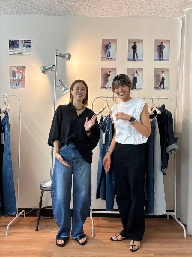 ＜エディター坪田あさみさんコラボ＞BULLET DENIM（MID BLUE）ブレットデニム