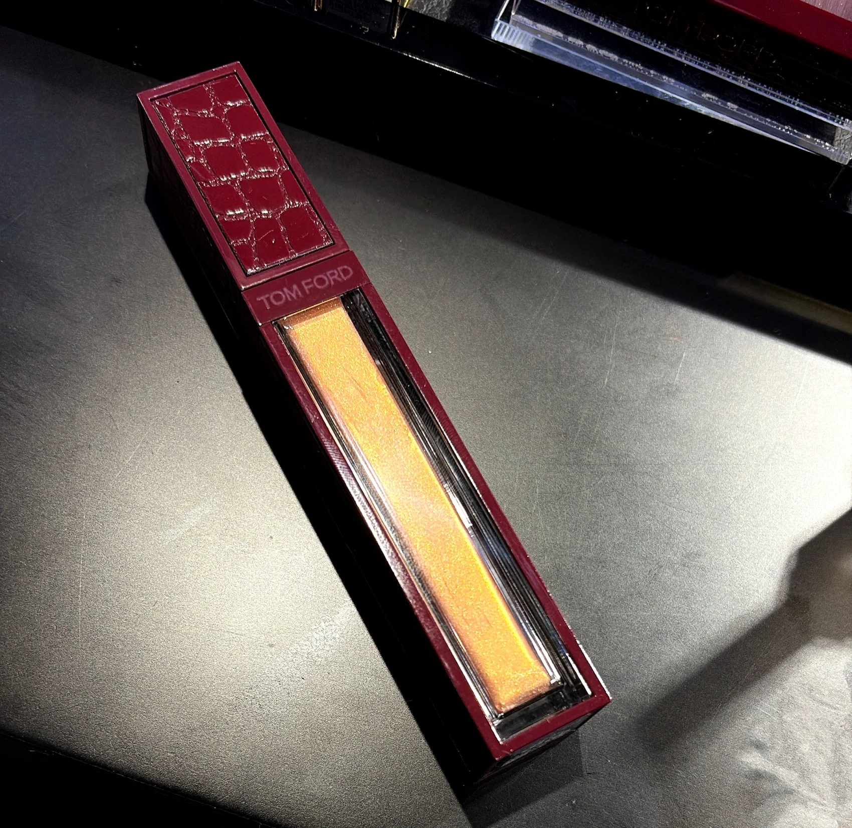 2026 新作コスメ　TOM FORD BEAUTY（トム フォード ビューティ） なかでも強く惹かれたのが、こちらのギルティッド グロス。