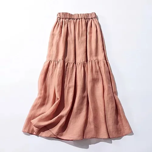 SACRA／RAMIE LAWN　ティアードスカート  ¥ 31,900