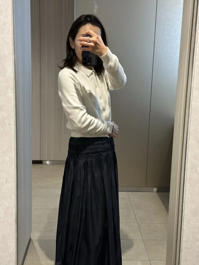 40代にこそおすすめしたい！ニットで叶える【冬のふんわり白コーデ】_1_2