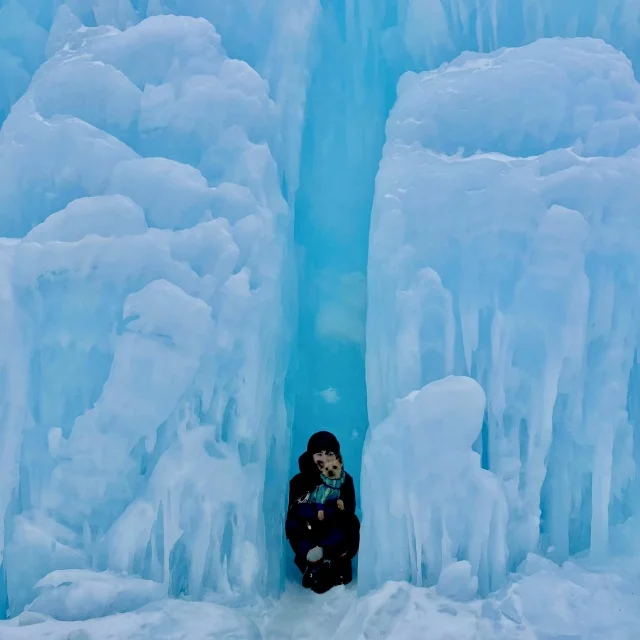 リアルアナ雪の世界へ！自然が織りなす芸術【氷濤 氷の美術館】_1_3