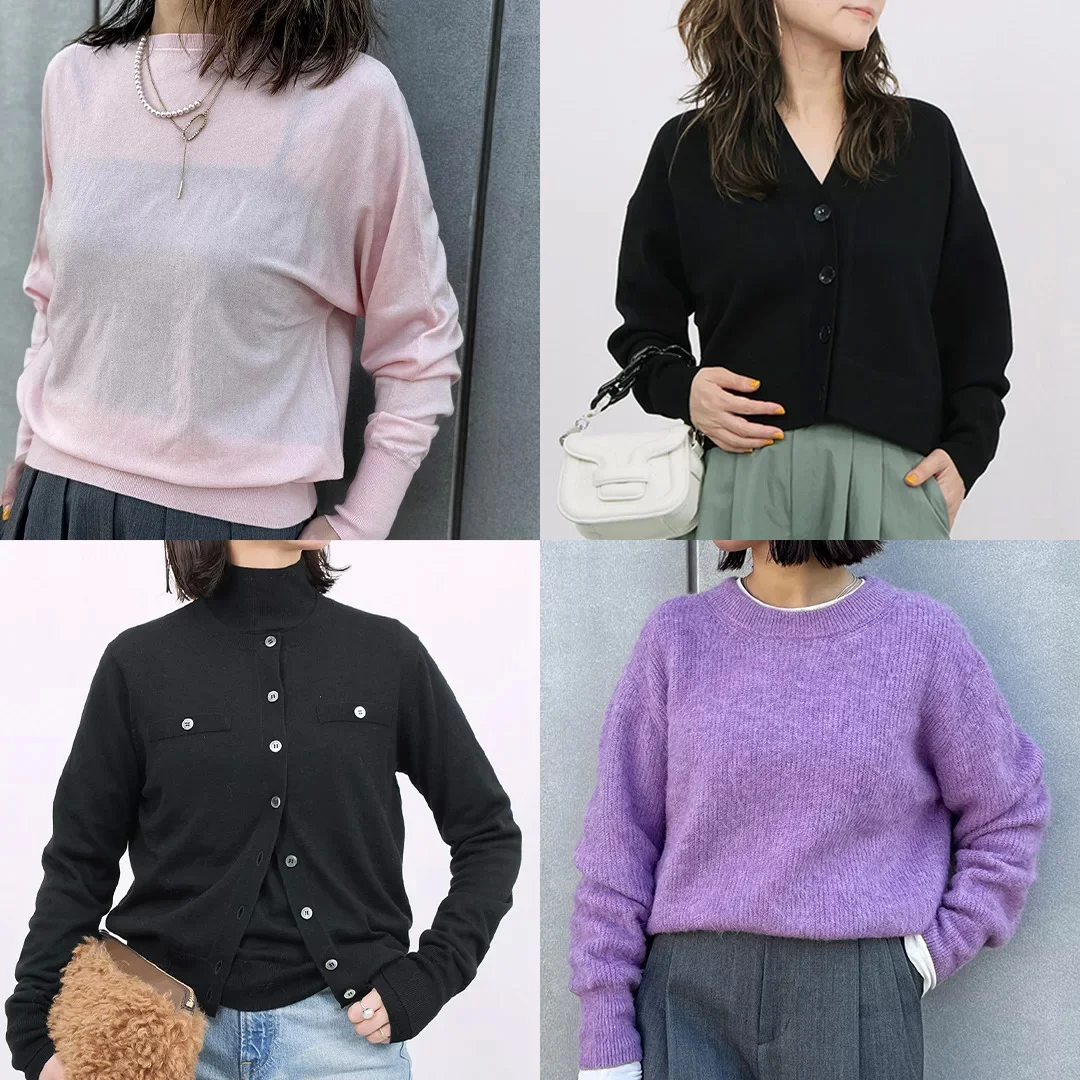 ＼通勤から週末まで使える！／スタッフの推しニット14コーデ 