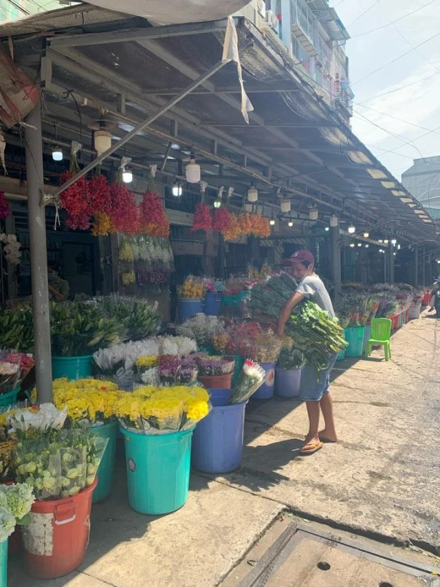 ベトナムの花市場へ。_1_2