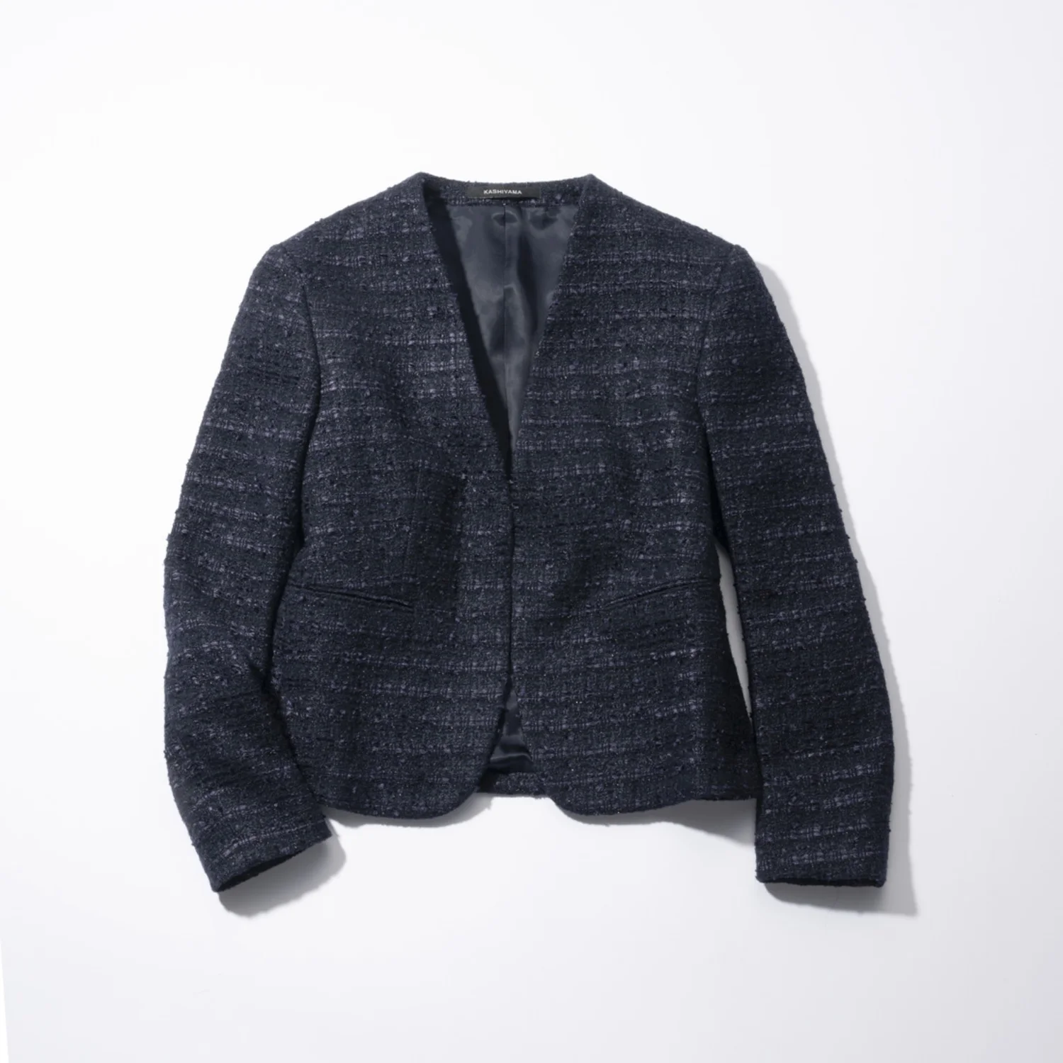 KASHIYAMAのツイードジャケット