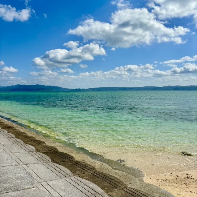 キレイな沖縄の海に会えました！