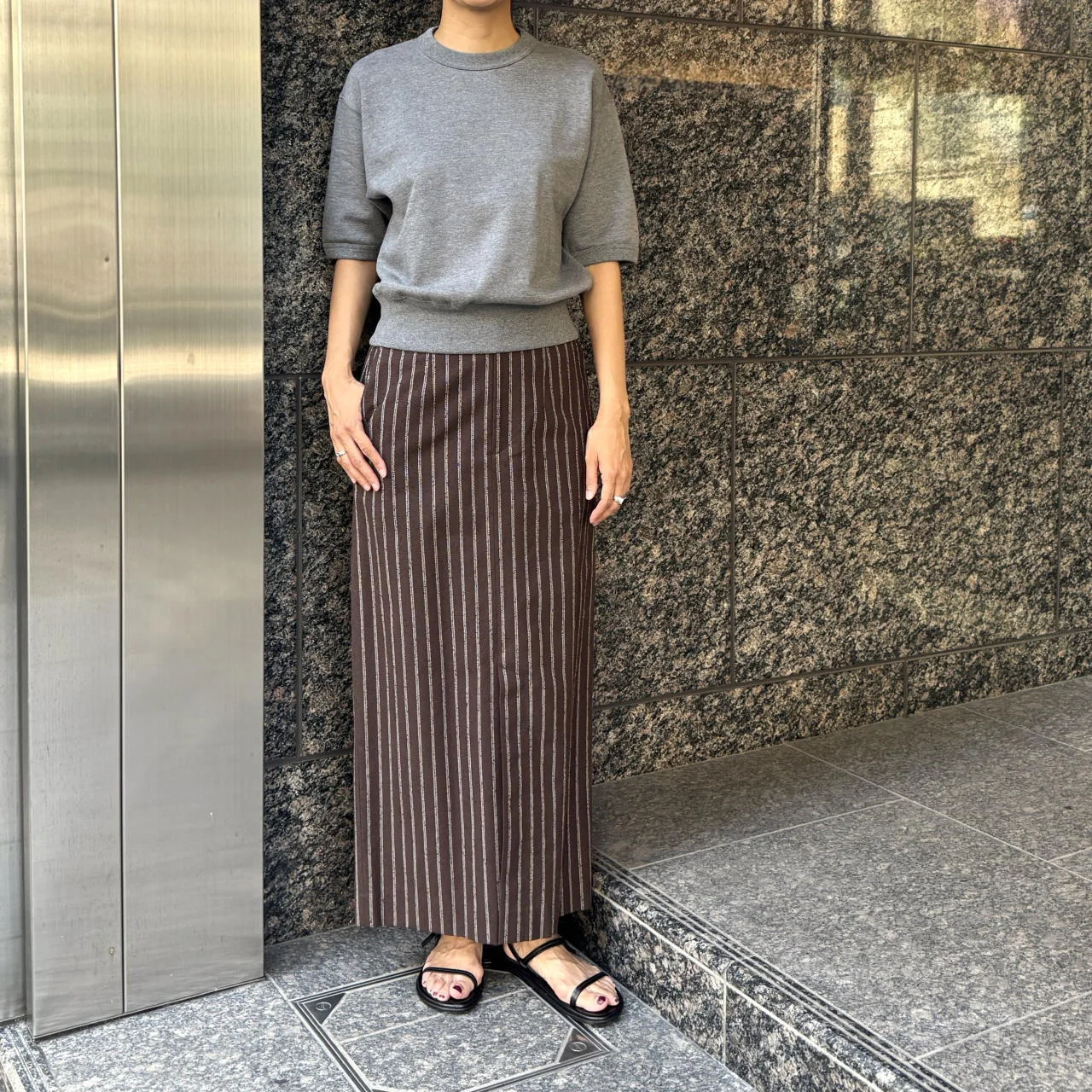 ロエフ　半袖スウェット