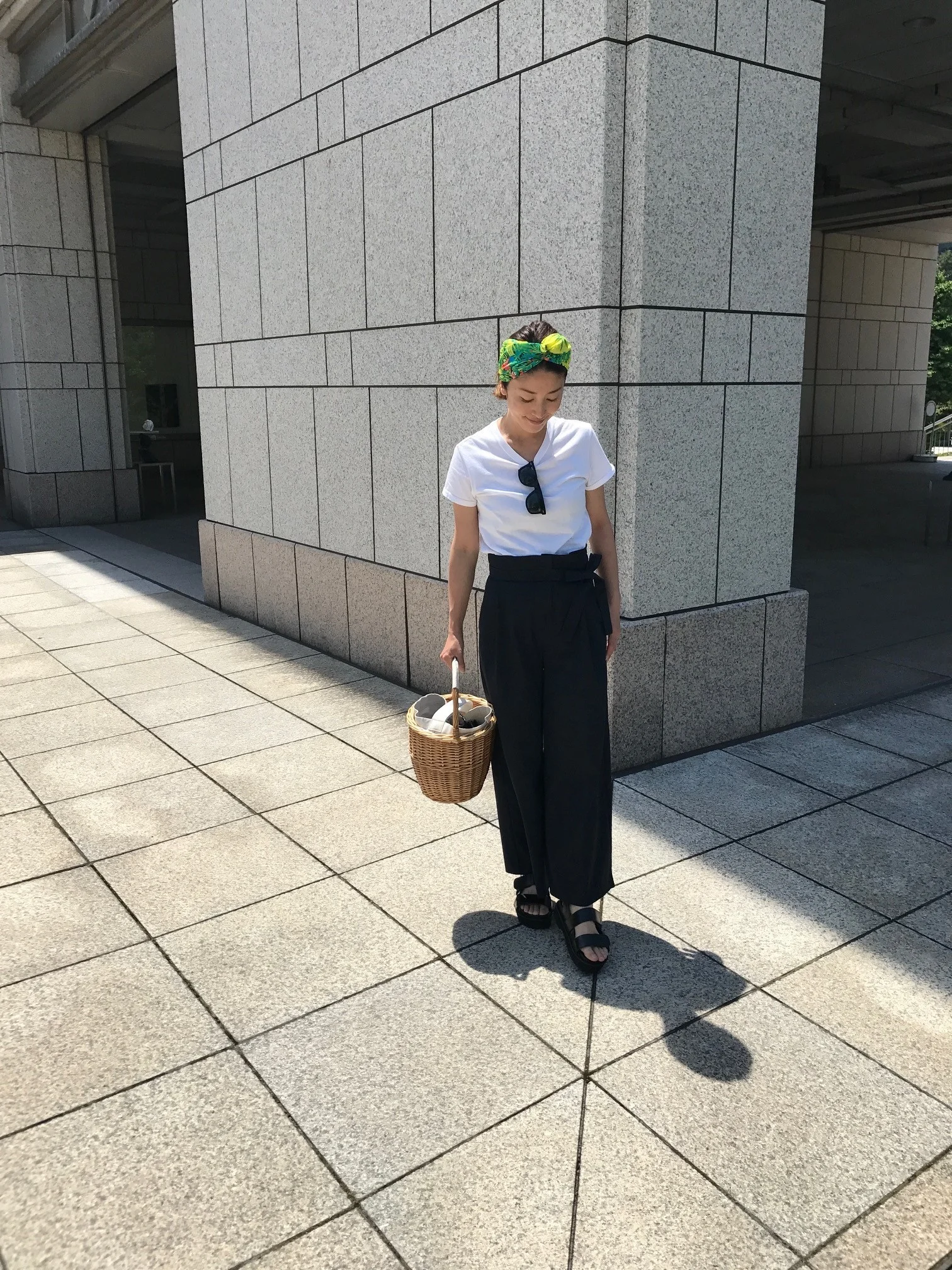 ZARA＆UNIQLOのプチプラ！白Ｔシャツでカジュアルコーディネート