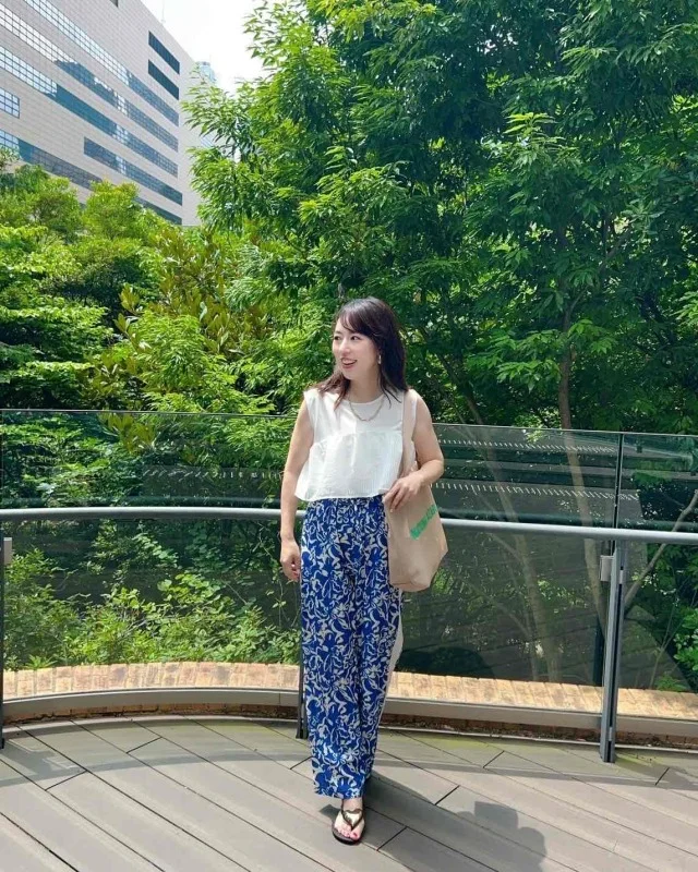 柄パンツとの相性も〇