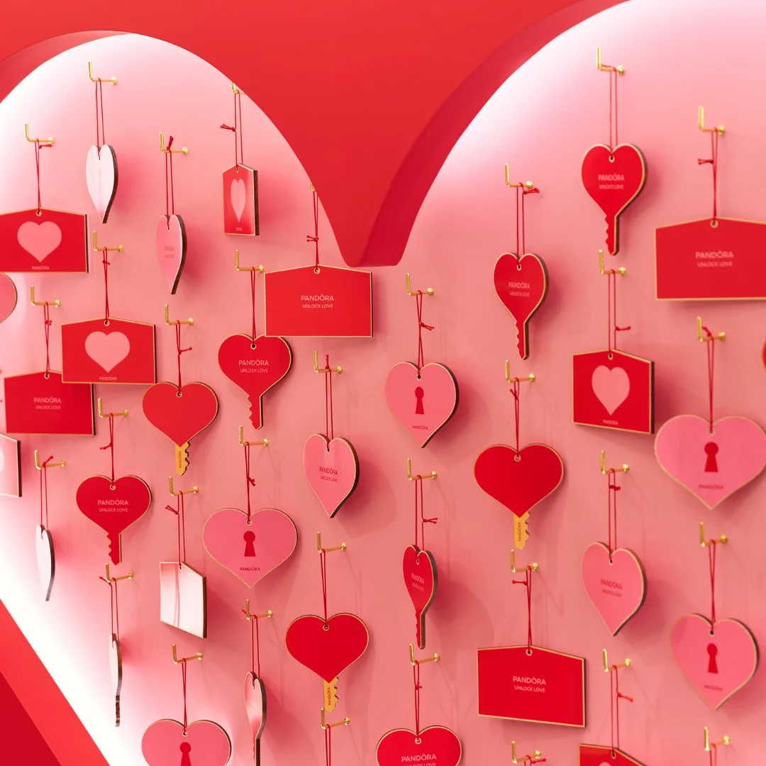 【期間限定】PANDORAで愛を解き放つ「UNLOCK WALL」イベント開催中