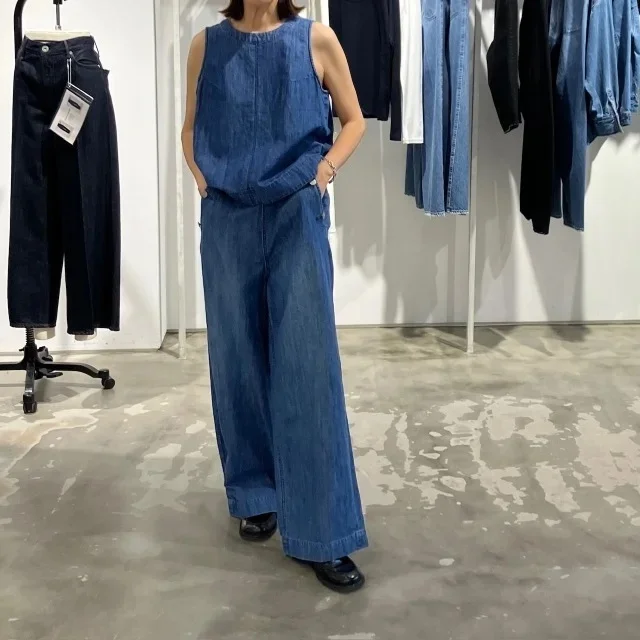 きれいめ派の春デニムコーデ 。大人に似合う選び方と着こなし【40代ファッション】_1_10