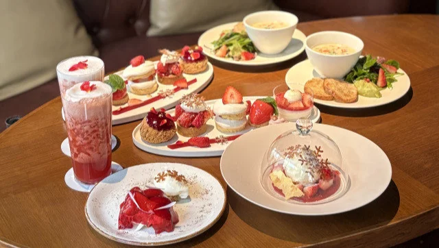 旬のブランド苺を大満喫！あまりん ストロベリー アフタヌーンティー_1_1