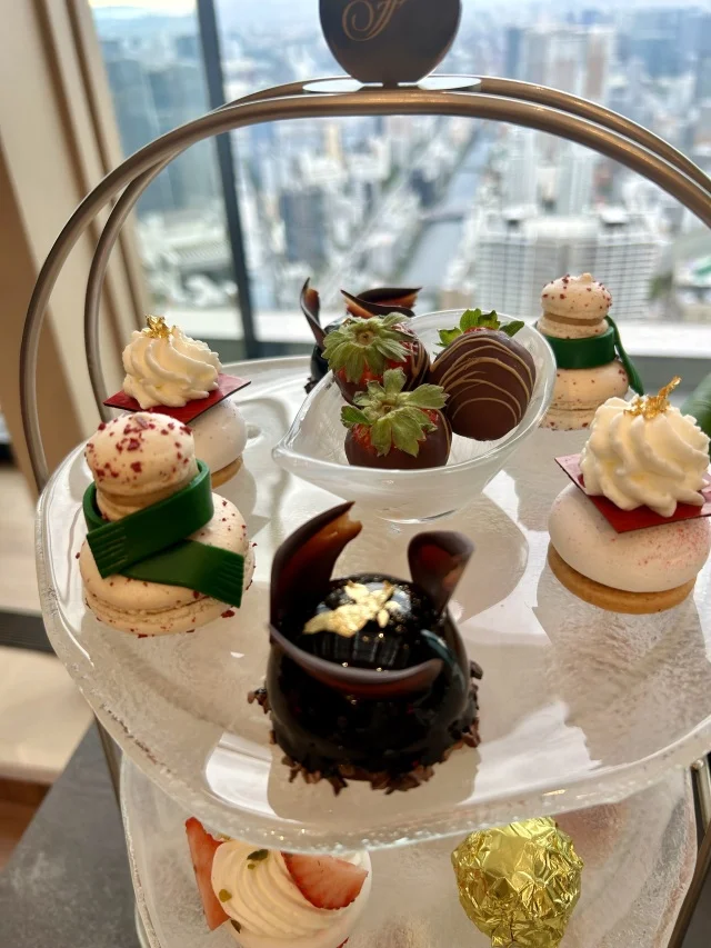【フェアモント東京】クリスマスケーキ＆アフタヌーンティーメディアお披露目会へ_1_12-1