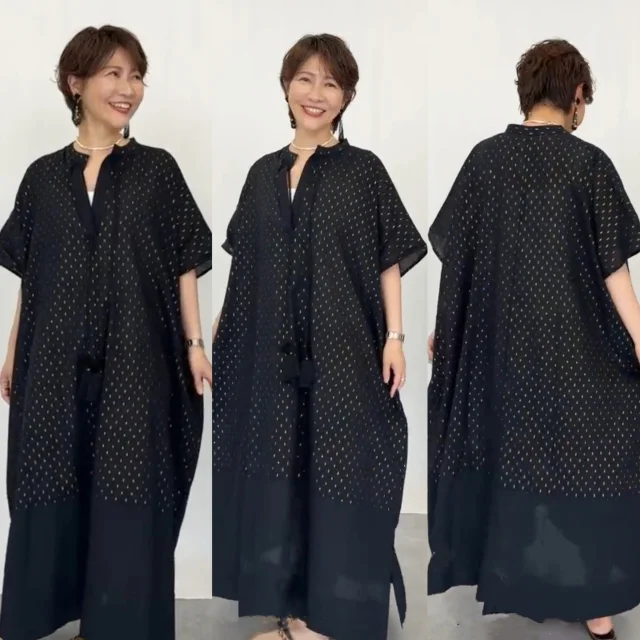 M7days インスタライブ Marisol美女組 マリソル OURWACOAL 40代ファッション ORSETTO VASIC NEBULONIE ゴムストラップヒール ストライプワンピース COUTURED'ADAM 涼やか 着映え アラフォーコーデ アンスクリア ヌキテパ