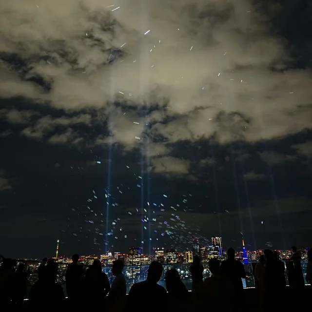 SHIBUYA SKY Sparkling Light Tree (スパークリングライトツリー)　シャボン玉