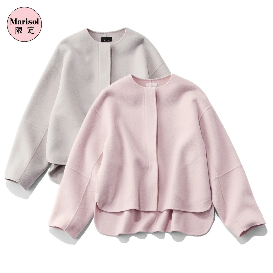 ふわ軽リバーショートコート