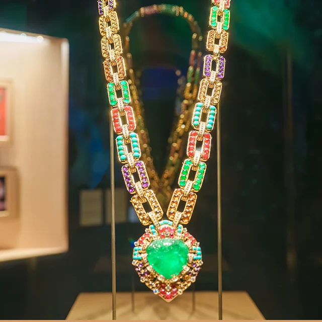 コンバーチブル・ソートワール 1969年 ブルガリ・ヘリテージ・コレクション ブルガリカレイドス 国立新美術館 一生物ジュエリー ダイヤモンドネックレス
