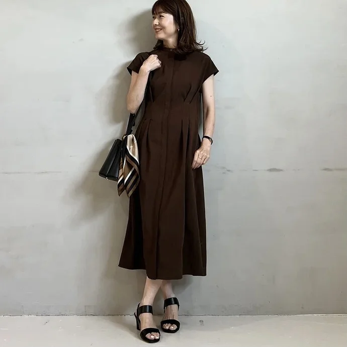 伊藤真知さん身長152㎝　サイズ36着用