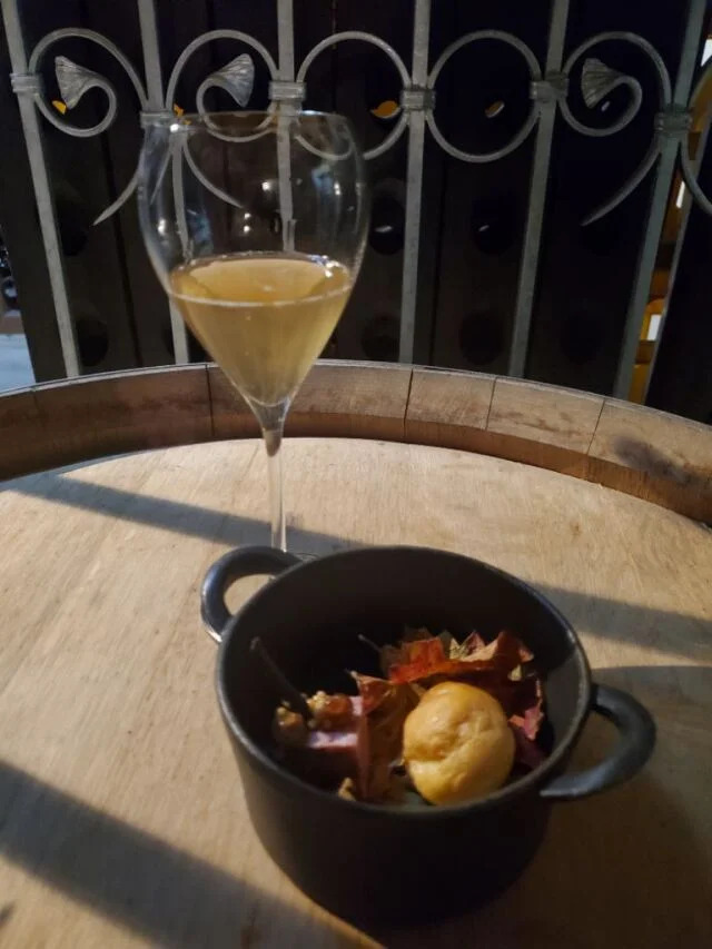 ワイナリーステイ「トラヴィーニュ」のレストラン