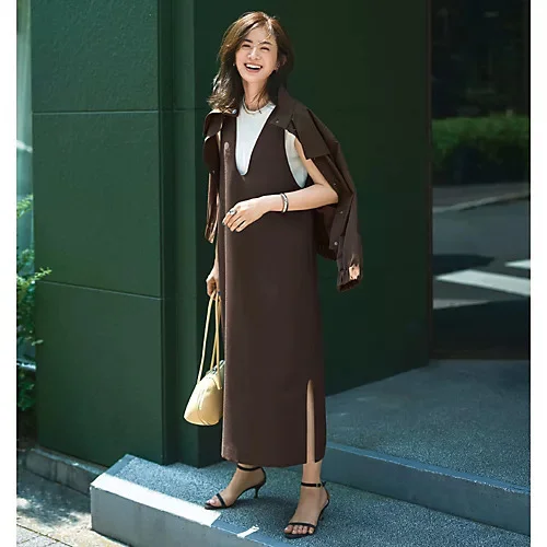 【高垣麗子さんコラボ】Uネックジャンパースカート