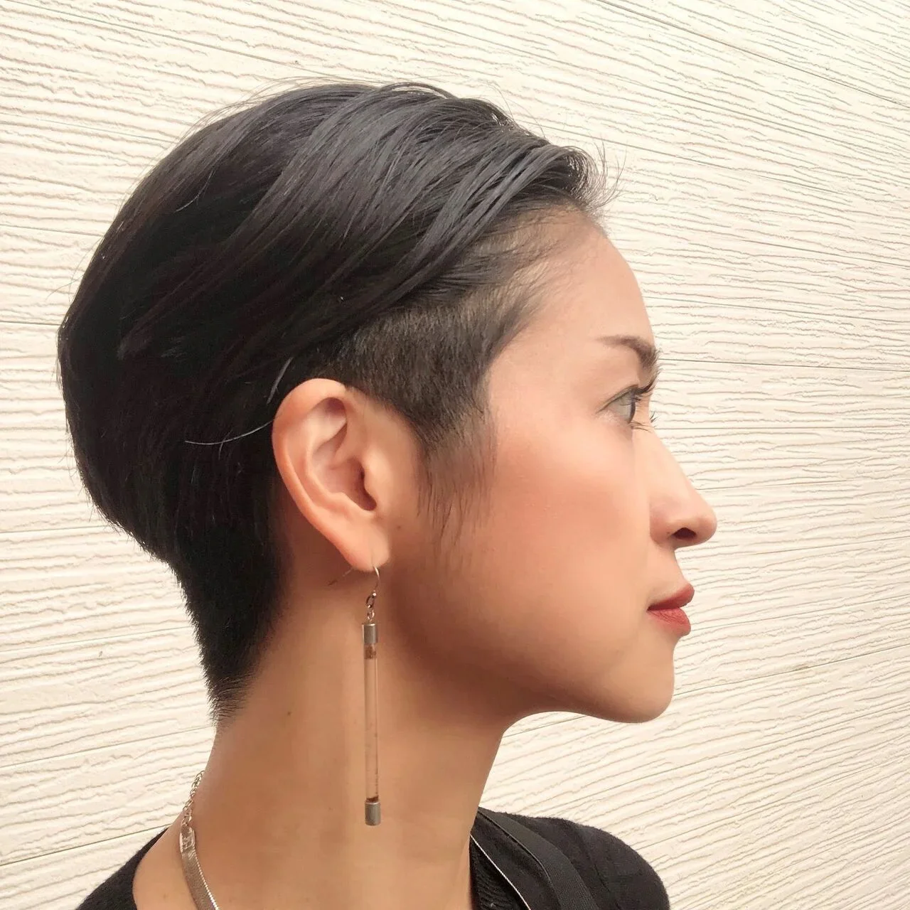 横から見た人気ヘアスタイル3位の髪型