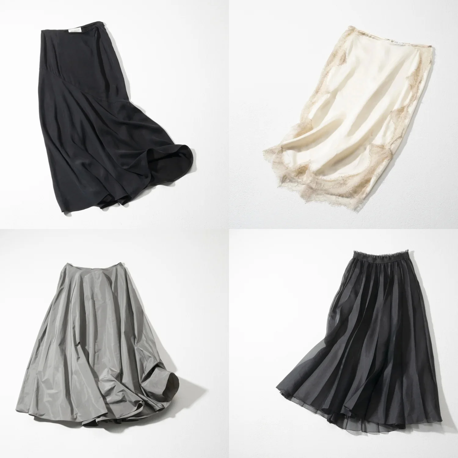 春まで着るならあえての「地味色」が正解！ “着映えスカート”