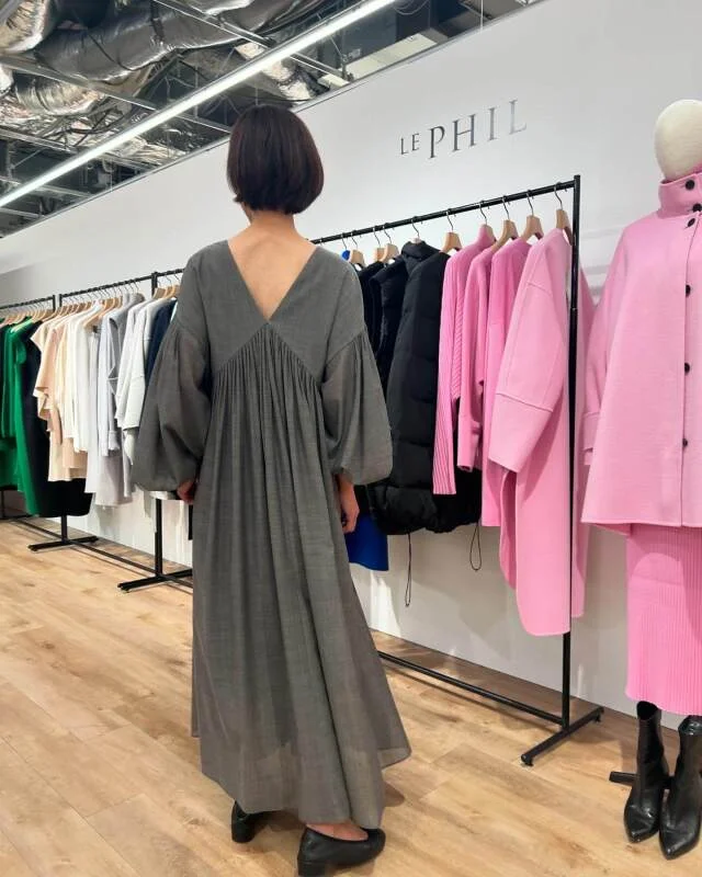 ランウェイショーのモデル様と2024AW「LE PHIL」