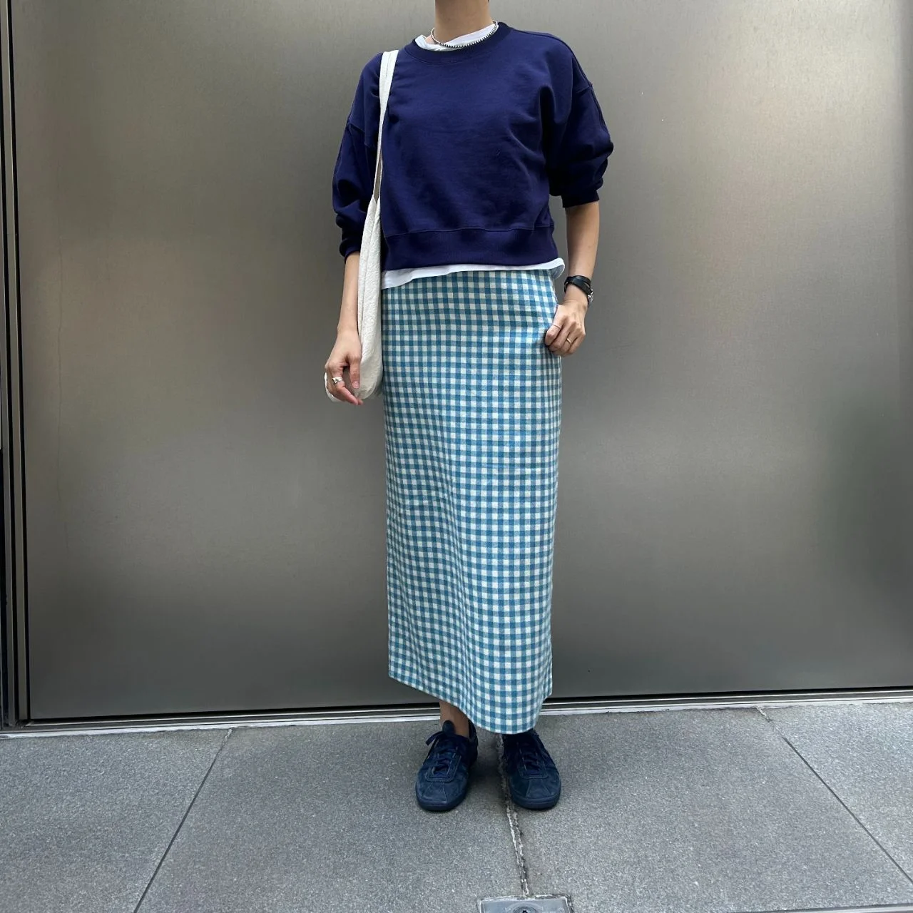 斉藤くみ×GOAT スウェットトップス