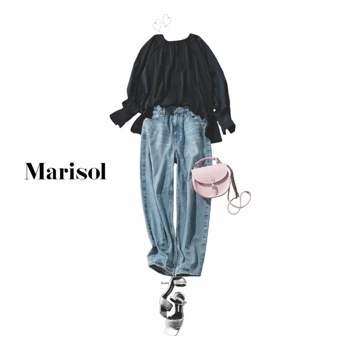 明日のコーデ　人気４位のパンツコーディネート