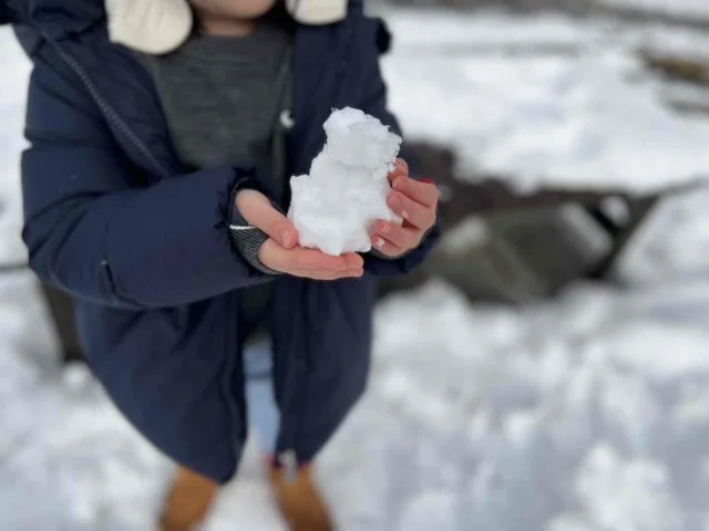 雪だるまづくり