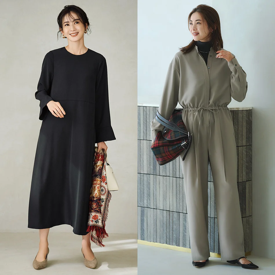 一枚で決まる！「映えるワンピ＆オールインワン」おすすめベスト10｜40代ファッション