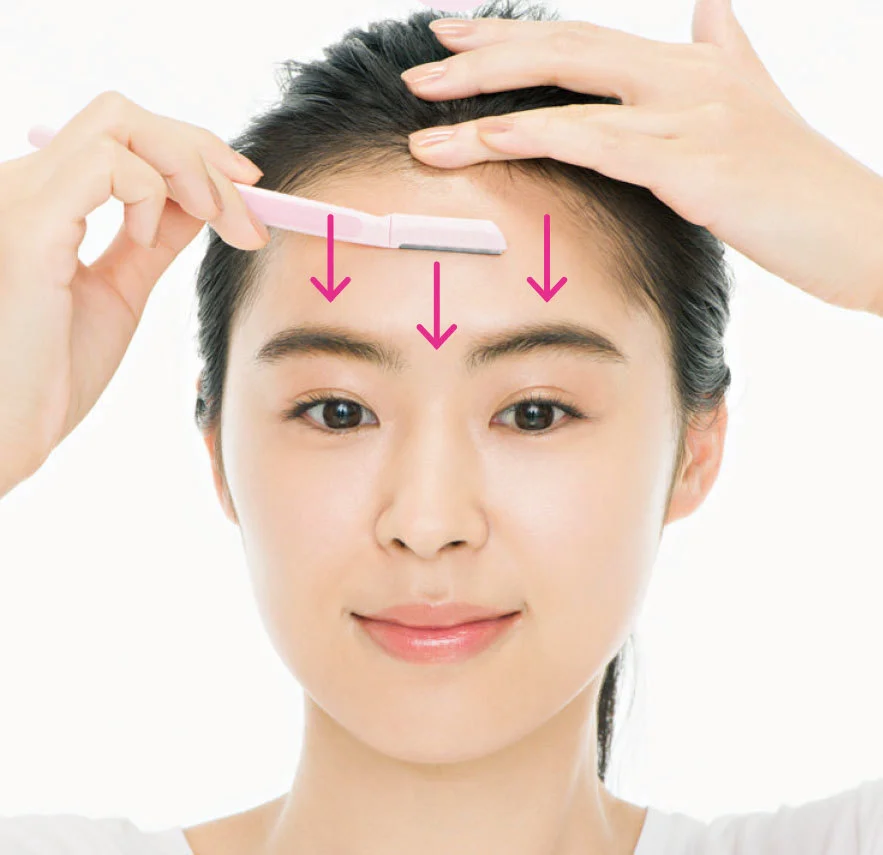 顔のムダ毛の処理方法