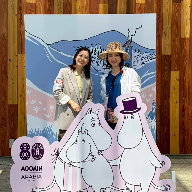 ムーミンアラビアPOPUP STORE(ムーミンとhirokoさんと)