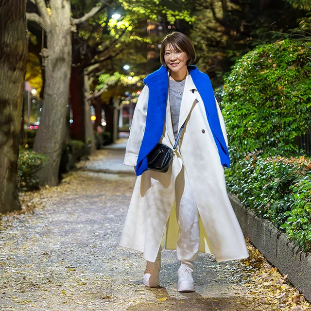 40代きれいめファション　　マリソル美女組　集英社　40代ファッションコーディネート アラフィフ若見えコーデ　エレンディークのコーディネート　シャネルマトラッセ　女子会コーデ