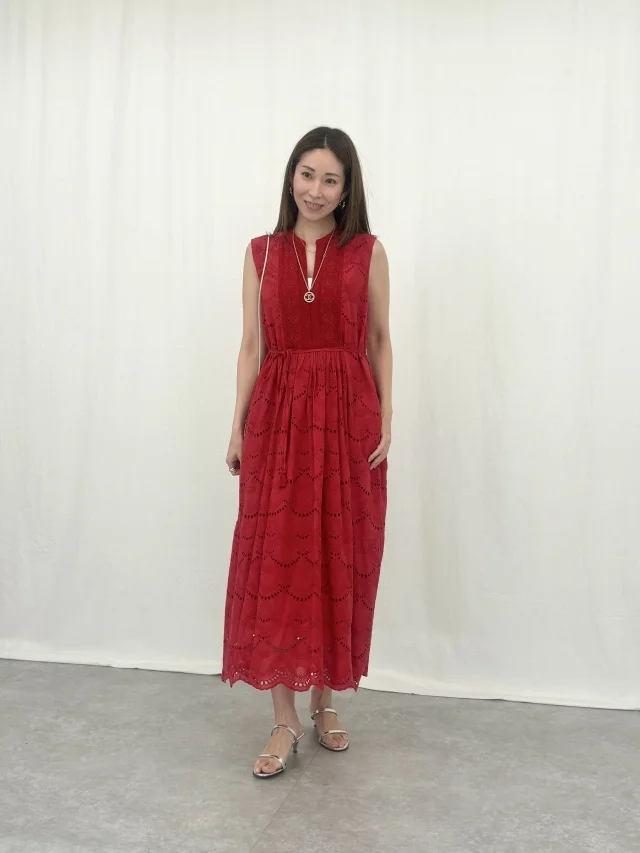 1枚で映える華やかワンピ