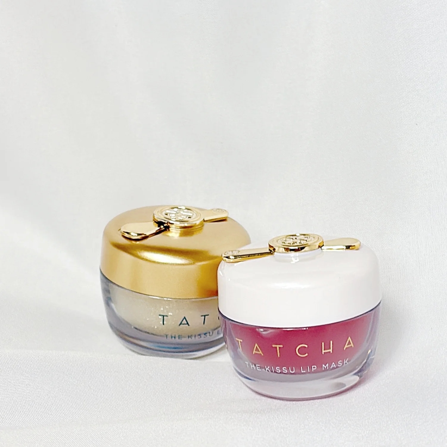 2025 秋　新作コスメ　タッチャ キッス リップマスク 9g ￥3630／タッチャ ジャパン　TATCHA　リップケア　ナイトケア　おすすめ　限定品　ホリデー　クリスマス