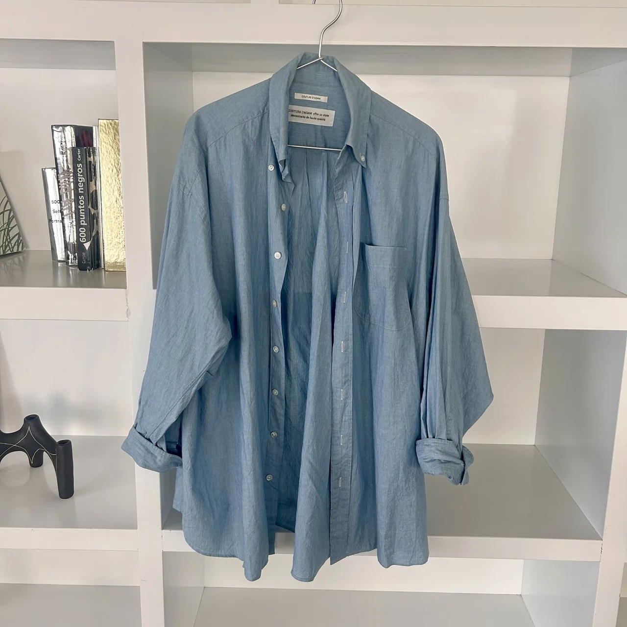 クチュール ド アダム　シャンブレーシャツ